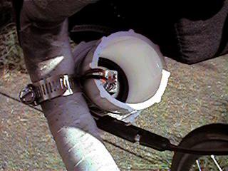 Hose clamp and wiring